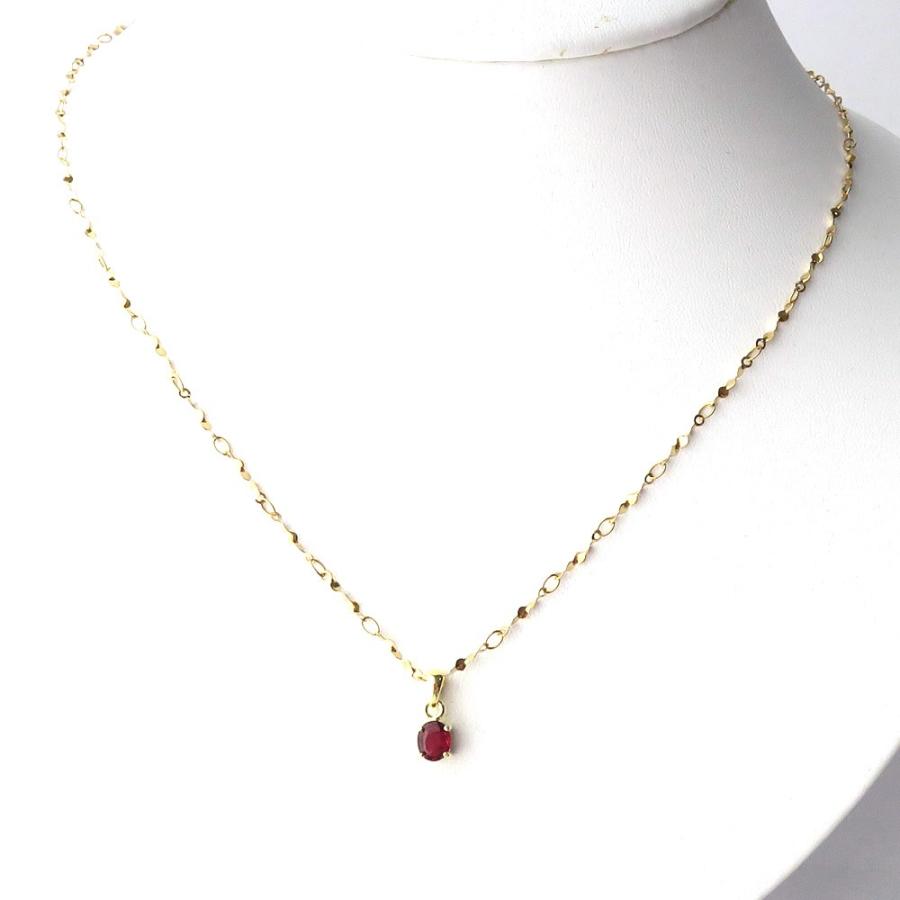 GOLD STONE ルベライト レッドトルマリン ネックレス 天然石