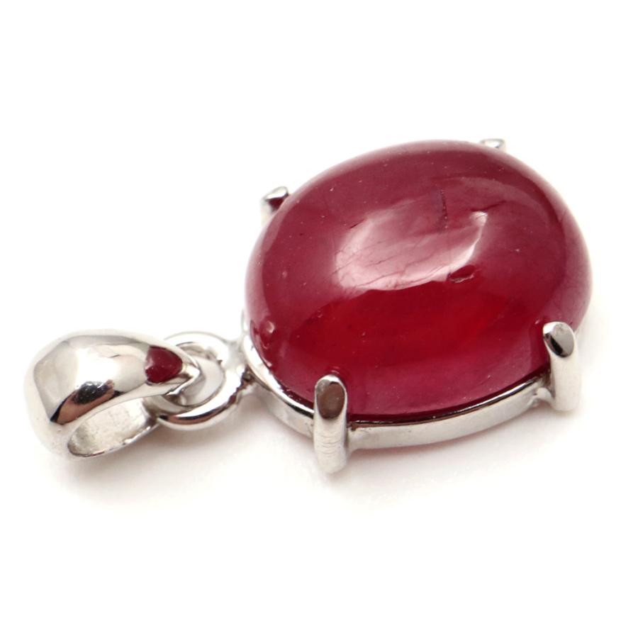 ルビー ペンダント 宝石質 SILVER925 ミャンマー産 天然石 1点物 Ruby 7月 誕生石 爆買 クリスマス | GOLD STONE | 02