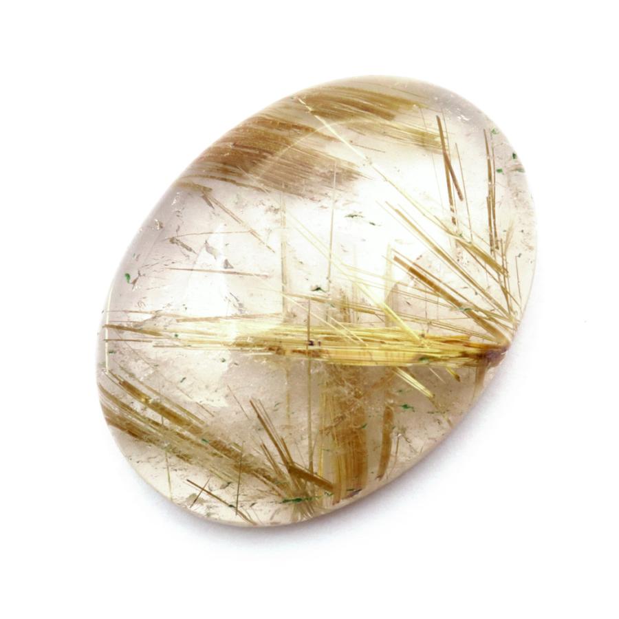 GOLD STONE ゴールド ルチルクォーツ ルース 裸石 19.3g AAAAAA 金針