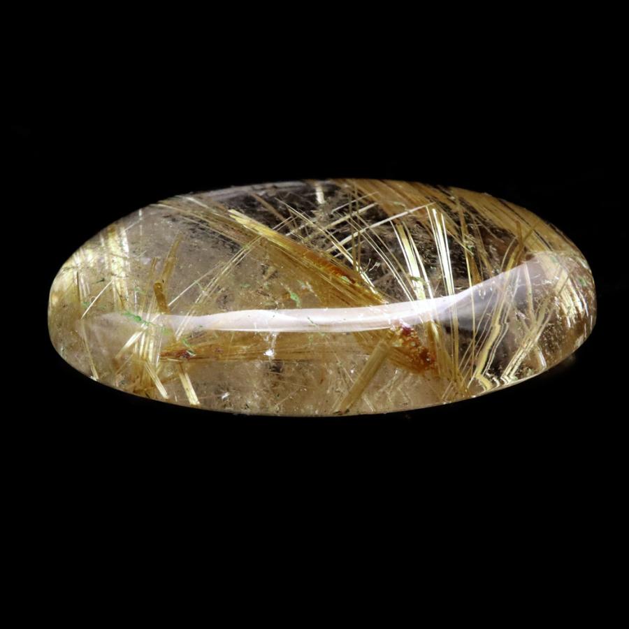 GOLD STONE ゴールド ルチルクォーツ ルース 裸石 19.3g AAAAAA 金針