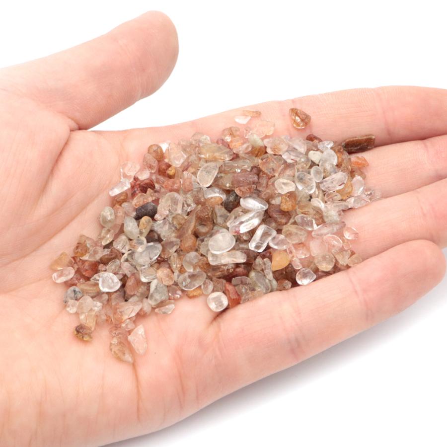 ★数量限定★超人気♢褐色針水晶【ブロンズMIXルチルクォーツさざれ200g】❤️ ☆数量限定☆超人気♢褐色針水晶【ブロンズMIXルチルクォーツ