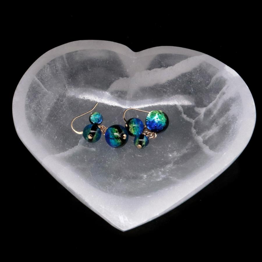 セレナイト　2個セット　ヒーリングストーン　ポーチ付き セレナイト 2個セット ヒーリングストーン ポーチ付き