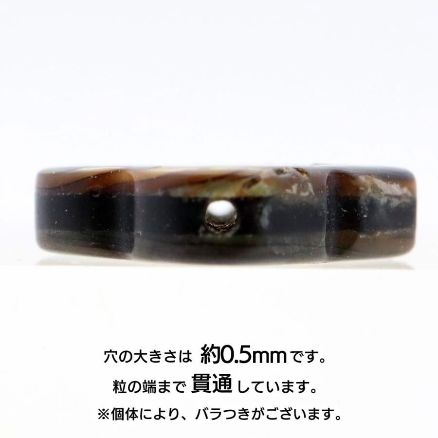 パウアシェル ビーズ 1連 1本売り クローバー 12mm 約33粒 アバロンシェル 貝 アワビ 孔雀貝 制作 ハンドメイド 手作り 手芸 DIY 爆買 母の日 | GOLD STONE | 05