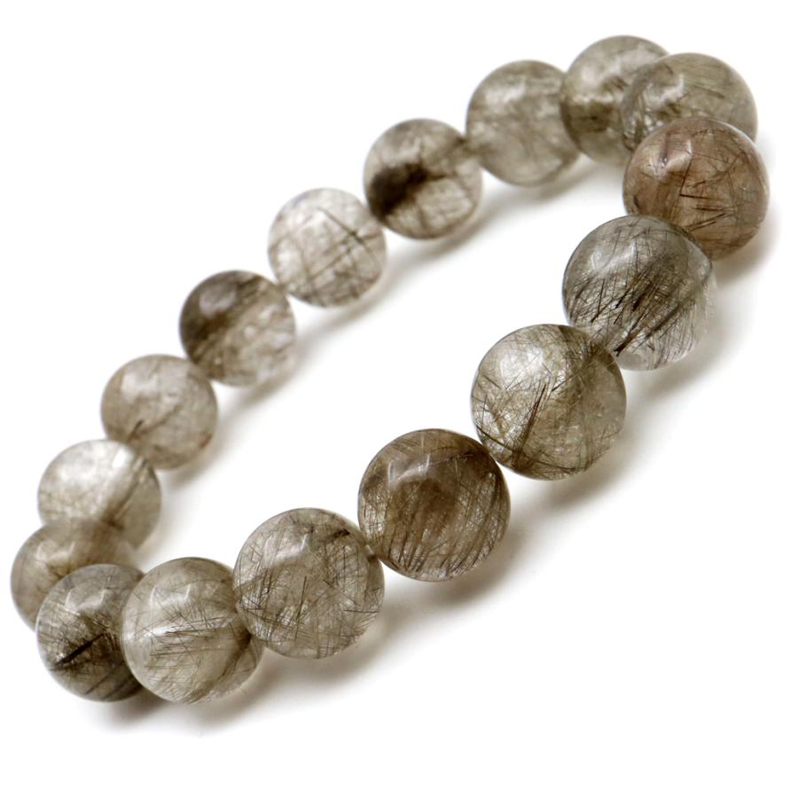 ☆超透明・虹入り シルバールチルクォーツブレスレット銀針水晶