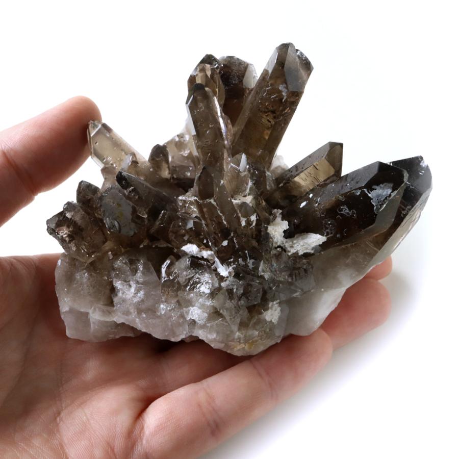 スモーキークォーツ クラスター 天然石 水晶 原石 煙水晶 置き物 スモーキークォーツ クラスター 天然石 水晶 原石 煙水晶 置き物