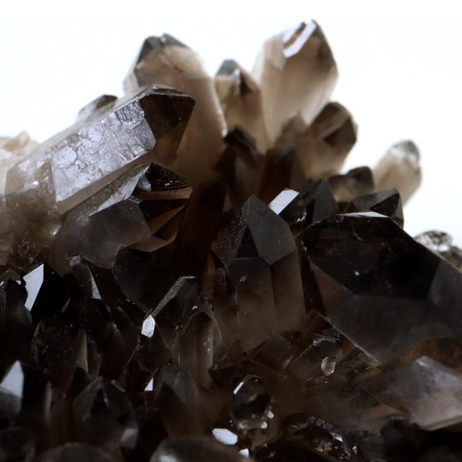 GOLD STONE スモーキークォーツ クラスター 天然石 水晶 原石 煙水晶