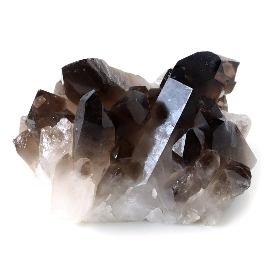 GOLD STONE スモーキークォーツ クラスター 天然石 水晶 原石 煙水晶