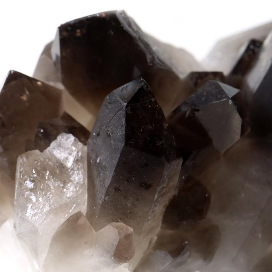 GOLD STONE スモーキークォーツ クラスター 天然石 水晶 原石 煙水晶