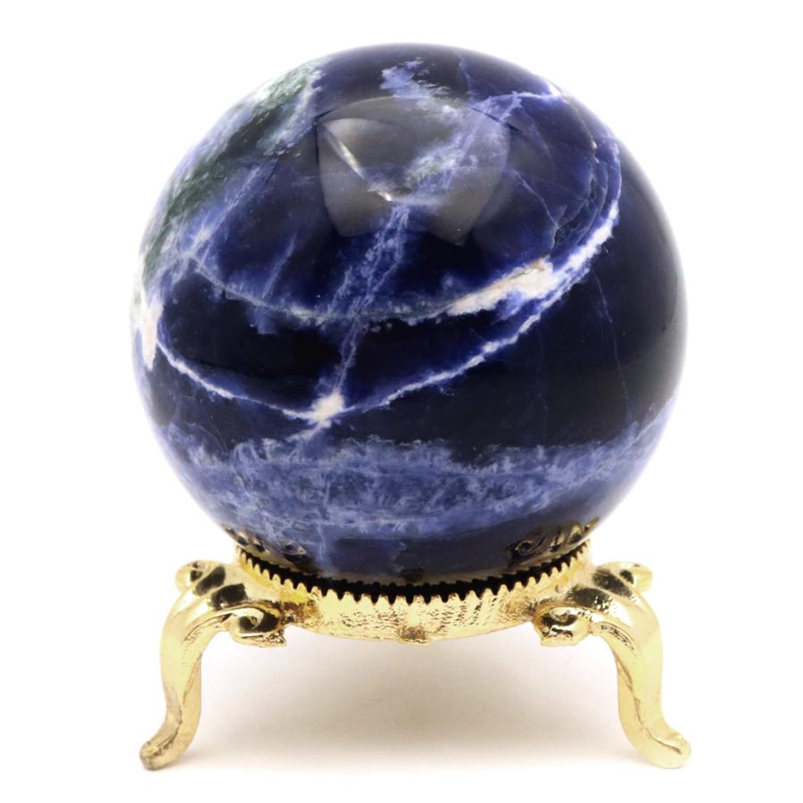 ✨綺麗な地球のよう✨癒しパワー✨ソーダライト 丸玉 天然石 パワーストーン 原石 ✨綺麗な地球のよう✨癒しパワー✨ソーダライト 丸玉 天然石