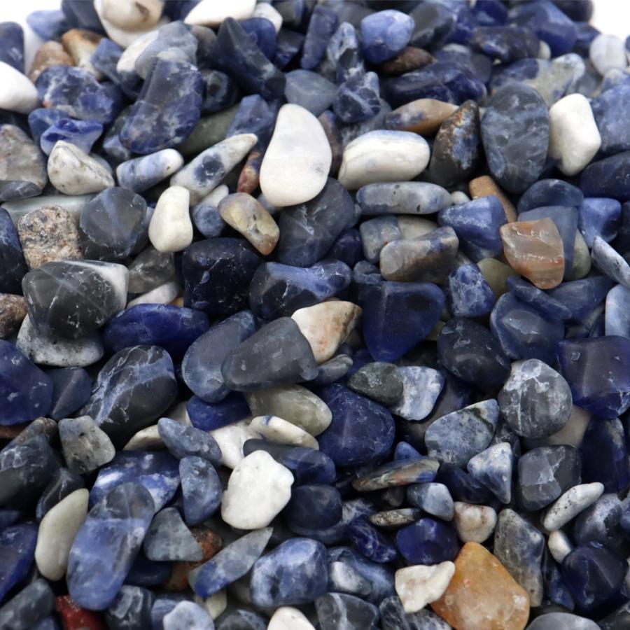 GOLD STONE ソーダライト さざれ石 本物 100g 方曹達石 ソーダ石