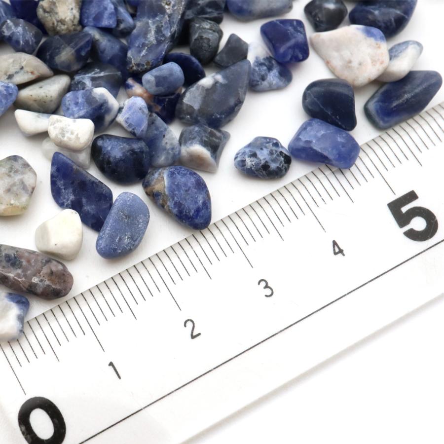 GOLD STONE ソーダライト さざれ石 本物 100g 方曹達石 ソーダ石