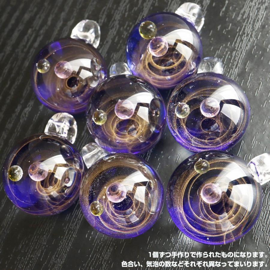 GOLD STONE ガラスの中に宇宙を閉じ込めた 耐熱ガラス アート