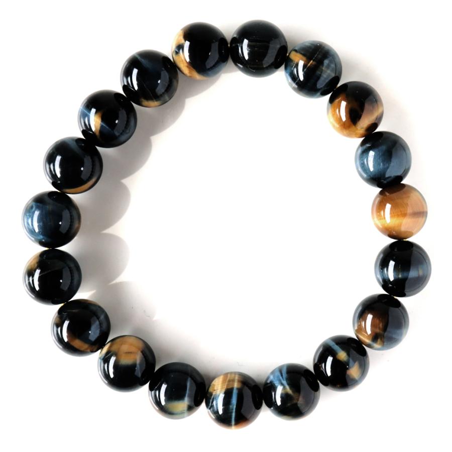 GOLD STONE ゴールデンブルー タイガーアイ ブレスレット 10mm AAA