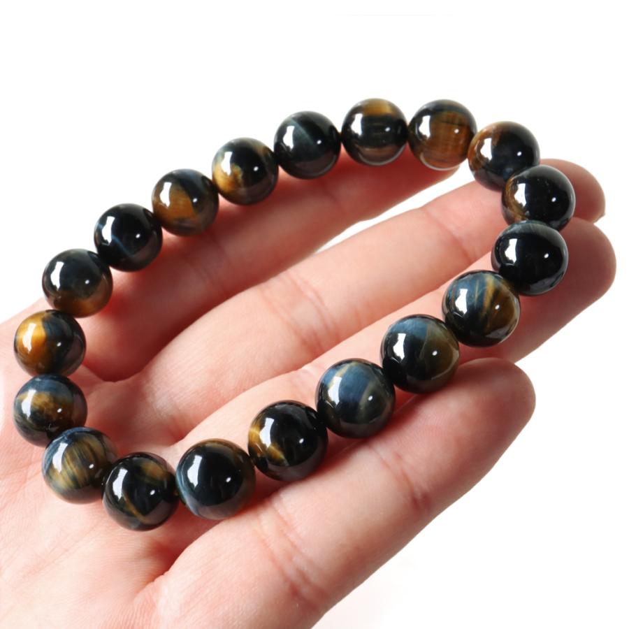 GOLD STONE ゴールデンブルー タイガーアイ ブレスレット 10mm AAA