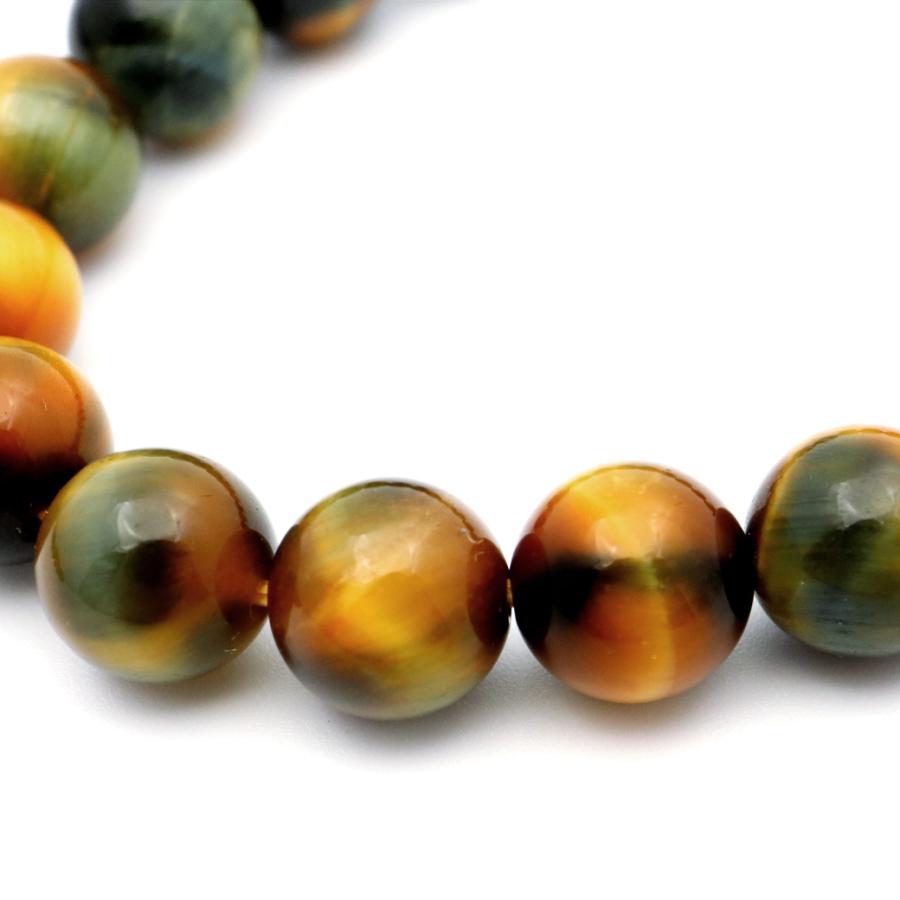 GOLD STONE ゴールデンブルー タイガーアイ ブレスレット 8mm 