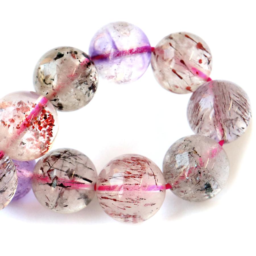 【ブラジル産】スーパーセブン 楽天市場】スーパーセブン ブレスレット 証明書付き 9mm