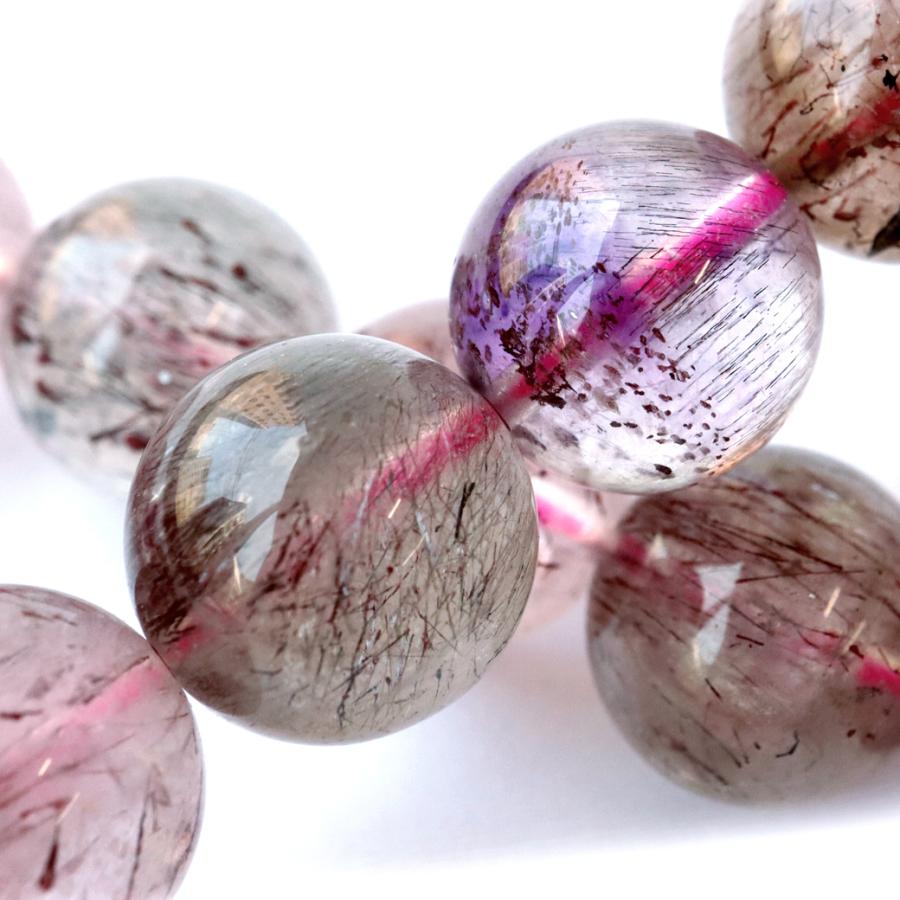 GOLD STONE スーパーセブン ブレスレット 11.5mm ブラジル産 マルチ