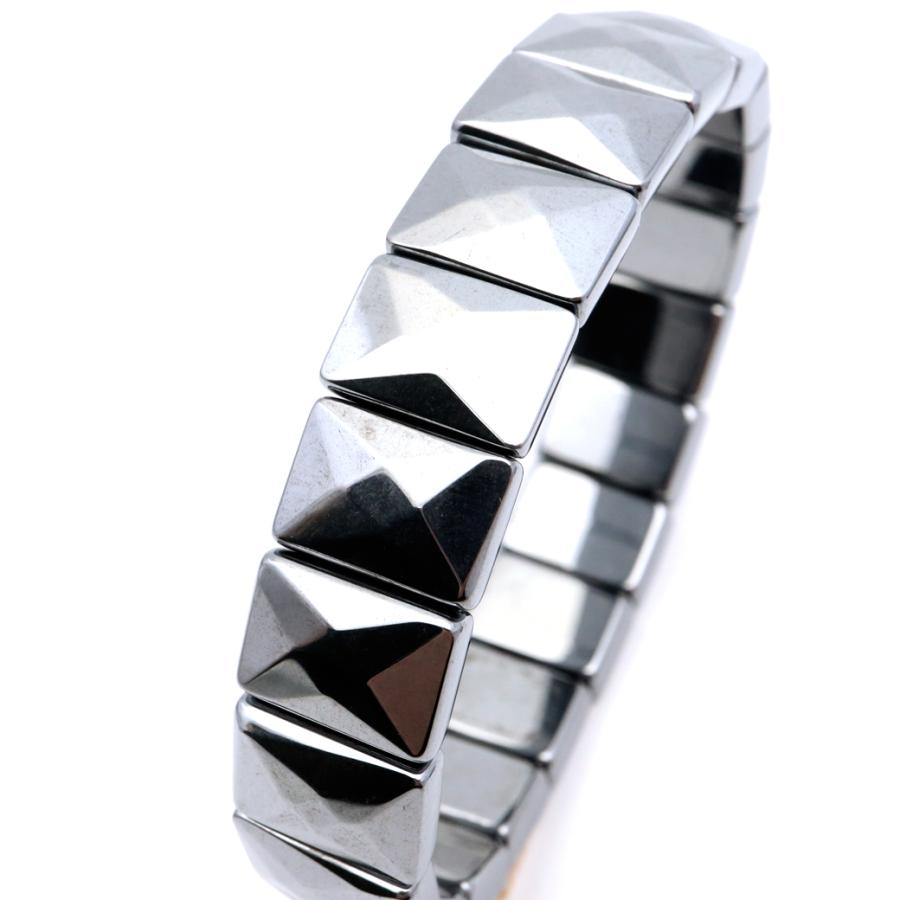 GOLD STONE テラヘルツ鉱石 本物 バングル 腕輪 ブレスレット クロス