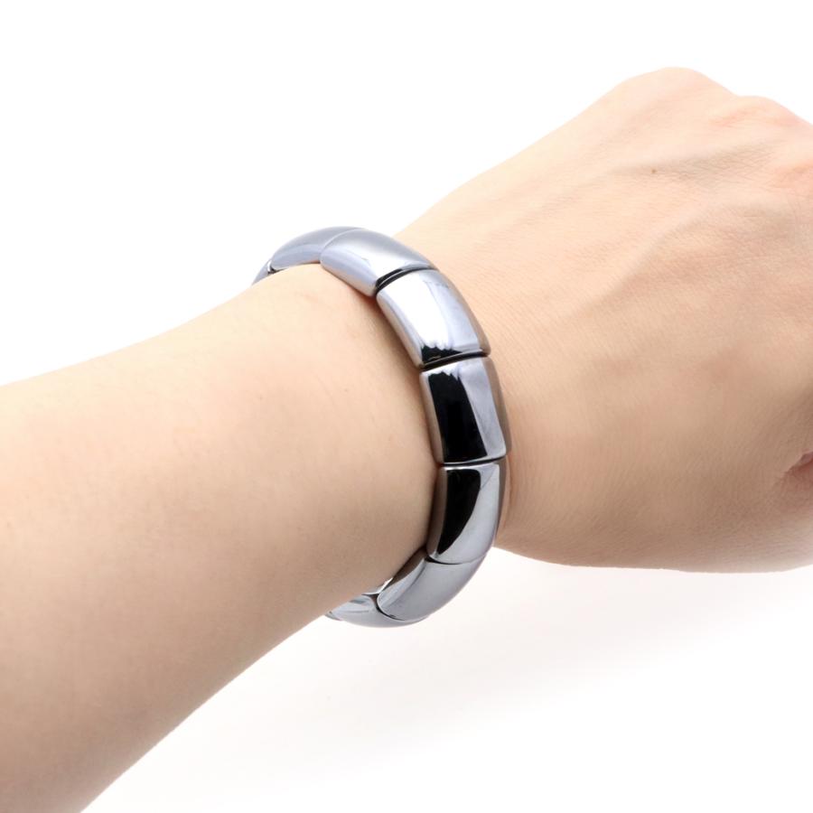 GOLD STONE テラヘルツ鉱石 本物 バングル ラウンド 腕輪 ブレスレット