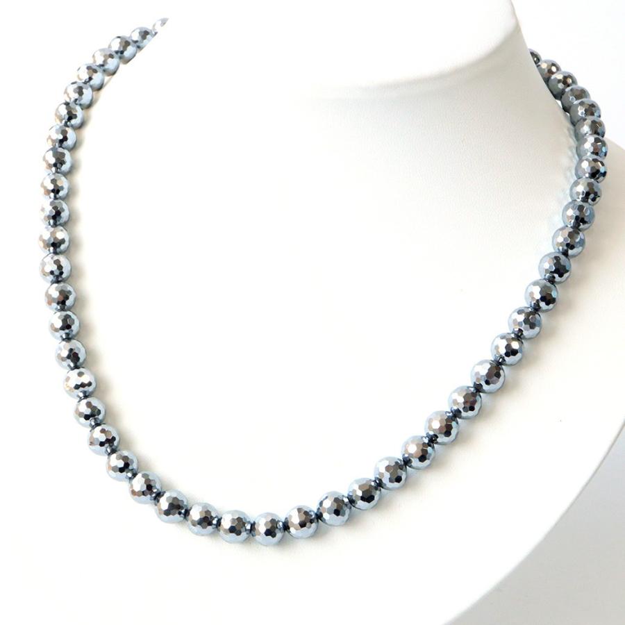 テラヘルツ ネックレス スターカット 健康 大 10mm 60cm GOLD STONE テラヘルツ鉱石 ミラーカット ネックレス メンズ