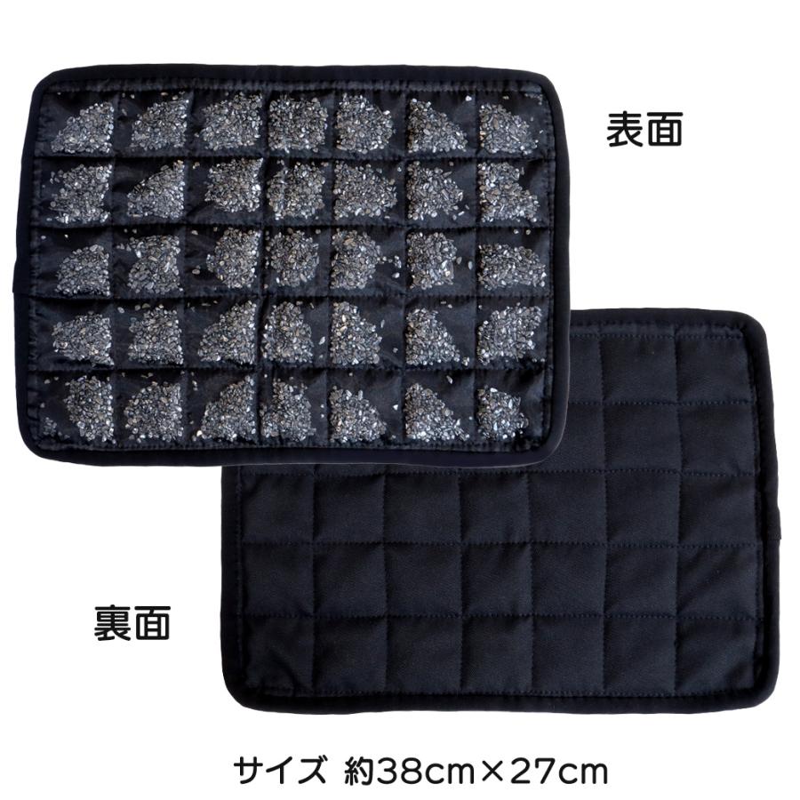 テラヘルツ鉱石 枕パッド 純度6N さざれ入り 腰など患部にも使用可能 パワーストーン バレンタイン 2026 プレゼント お返し 日本製 MADE IN JAPAN 爆買 | GOLD STONE | 03