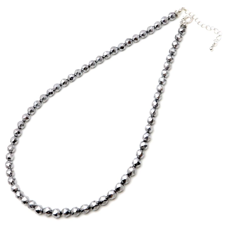 テラヘルツ鉱石 本物 ネックレス 6mm スターカット メンズ レディース 