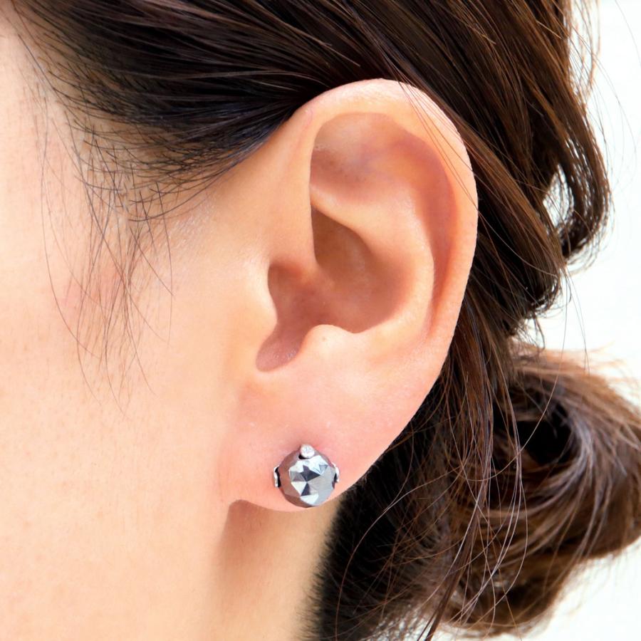 GOLD STONE テラヘルツ鉱石 ピアス レディース メンズ スタッドピアス