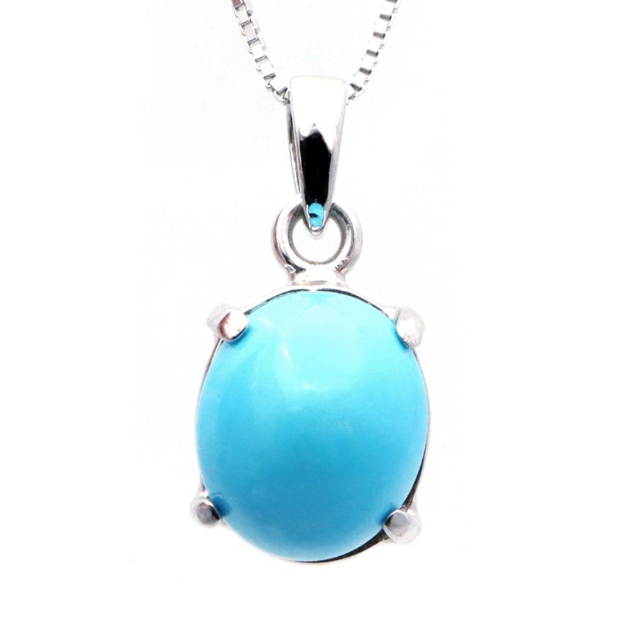 ターコイズ ペンダントトップ スリーピングビューティー ネックレス 12  