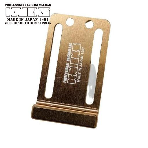 ニックス 腰袋 フック金具付 電動工具用 プレート アルミ ピンク 