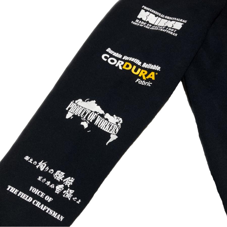 ニックス オリジナル ジップ パーカー 黒 ブラック サムホール ニックス オリジナル ジップ パーカー 黒 ブラック サムホール