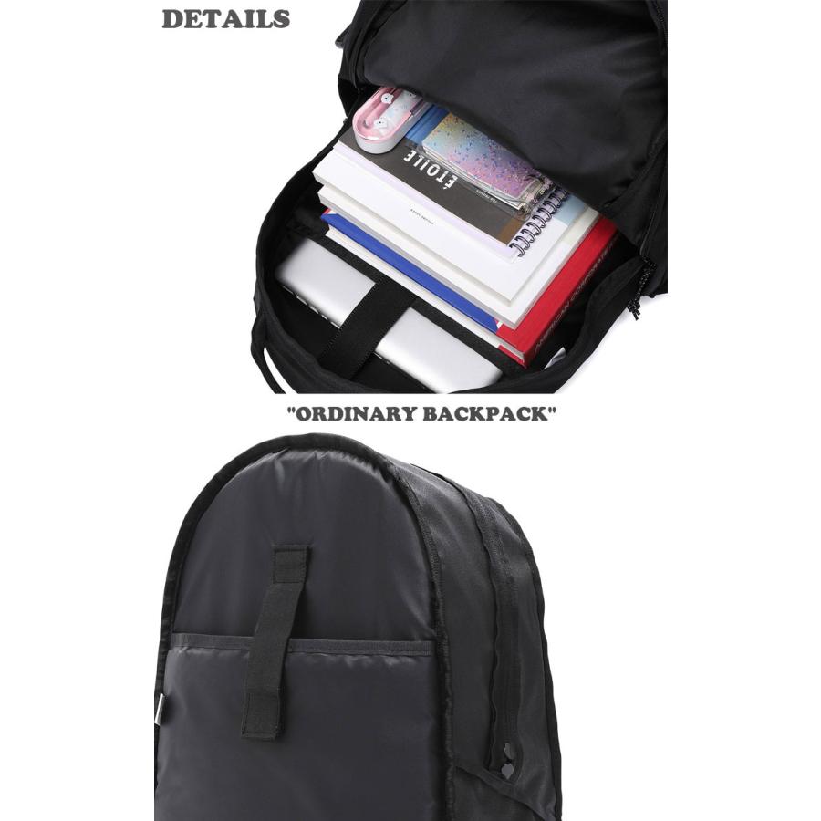 【即納/国内配送】オールモストブルー リュック ALMOSTBLUE 正規販売店 ORDINARY BACKPACK オーディナリー バックパック 韓国ブランド BLACK P0000BEI バッグ｜goldtail2020｜04