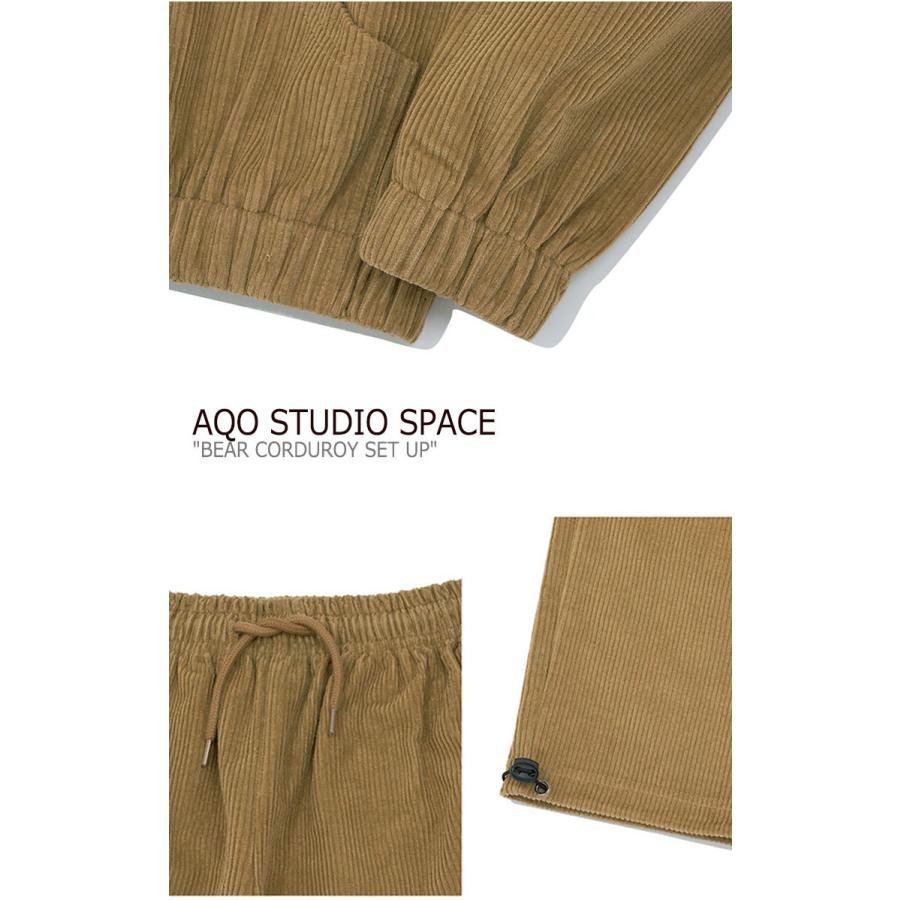 【メール便】 アコスタジオスペース セットアップ AQO STUDIO SPACE BEAR CORDUROY SET UP ベアー コーデュロイ セット アップ BROWN CHARCOAL AQHAMST01 ウェア 【FK2620758465】(13141円)