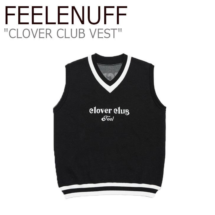 フィールイナフ ベスト Feelenuff メンズ クラブベスト レディース メンズファッション Clover Club Vest クローバー Vest クラブ