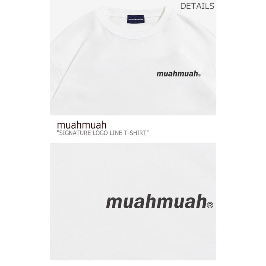 本命ギフト Logo Signature レディース メンズ ムーアムーア Muahmuah Tシャツ ムアムア Line ウェア Mut 全6色 長袖 ｔシャツ ライン ロゴ シグネチャー T Shirt 長袖 サイズ Onesize Www We Job Com