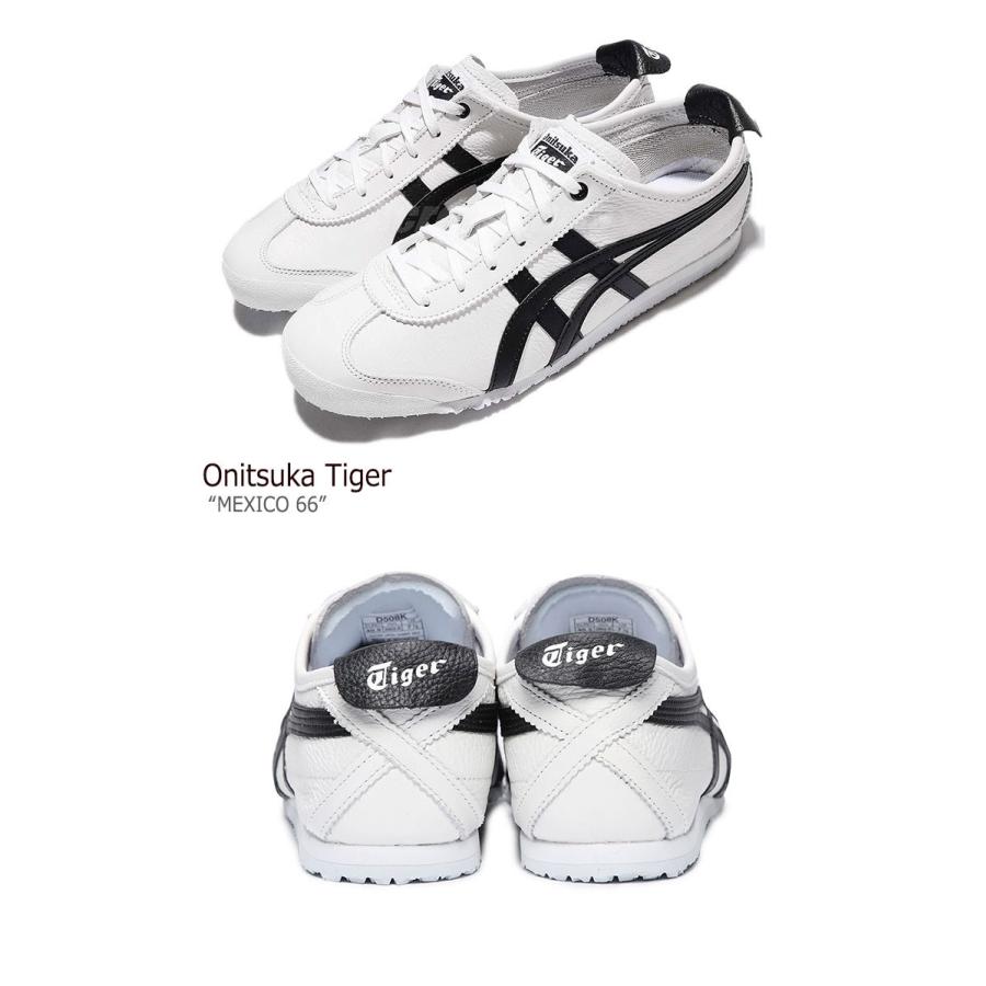 オニツカタイガー スニーカー Onitsuka Tiger メンズ レディース MEXICO 66 メキシコ66 WHITE BLACK ホワイト ブラック D508K-0190 シューズ オニツカタイガー スニーカー Onitsuka Tiger メンズ レディース MEXICO メキシコ66 WHITE BLACK ホワイト ブラック D508K
