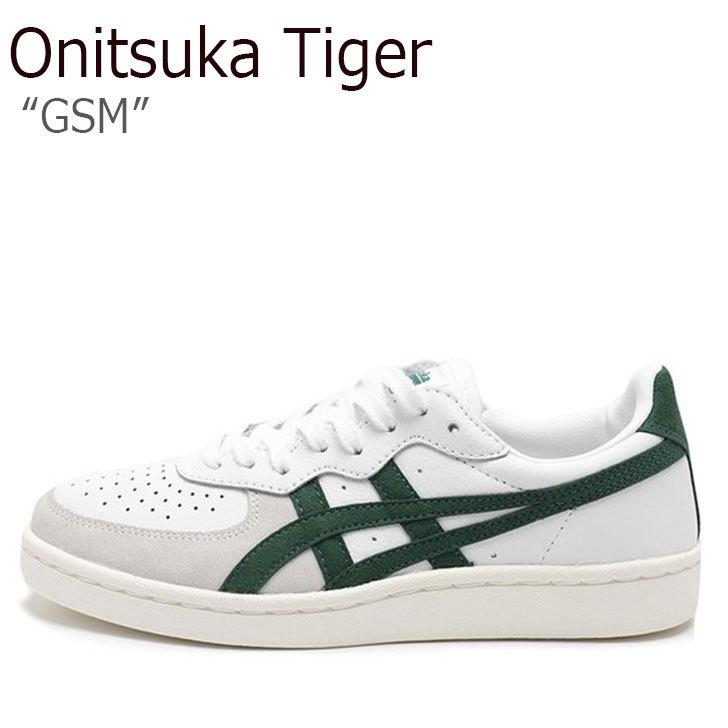 まとめ買い歓迎 オニツカタイガー スニーカー Onitsuka Tiger メンズ レディース Gsm ジーエスエム White Hunter Green ホワイト ハンターグリーン D5k2y 101 シューズ 最終値下 Www Skylanceronline Com