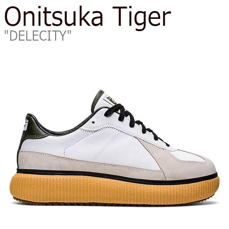 オニツカタイガー スニーカー Onitsuka Tiger メンズ レディース DELECITY デレシティー WHITE GREEN ホワイト  グリーン 1183A386-110 シューズ :sn-ot21-83a386110:GOLD TAIL 2020 - 通販 - Yahoo!ショッピング