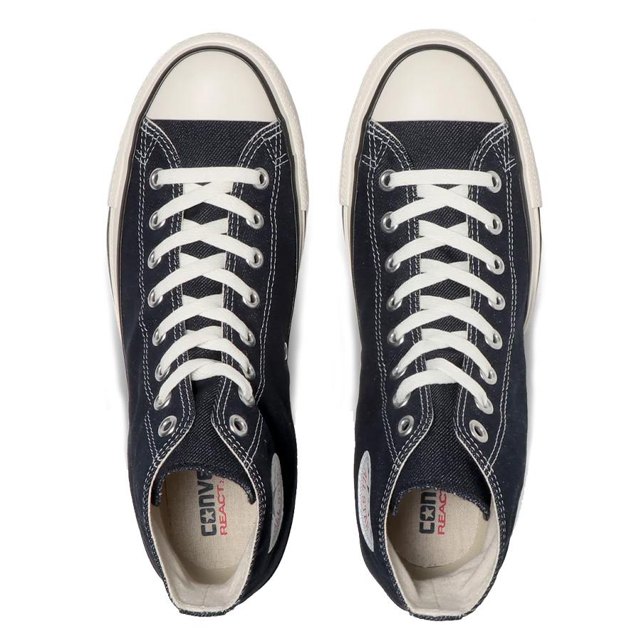 コンバース スニーカー メンズ レディース オールスター オーガニックデニム インディゴ ハイカット CONVERSE ALL STAR R ORGANICDENIM HI INDIGO｜goldtakeoff7｜03