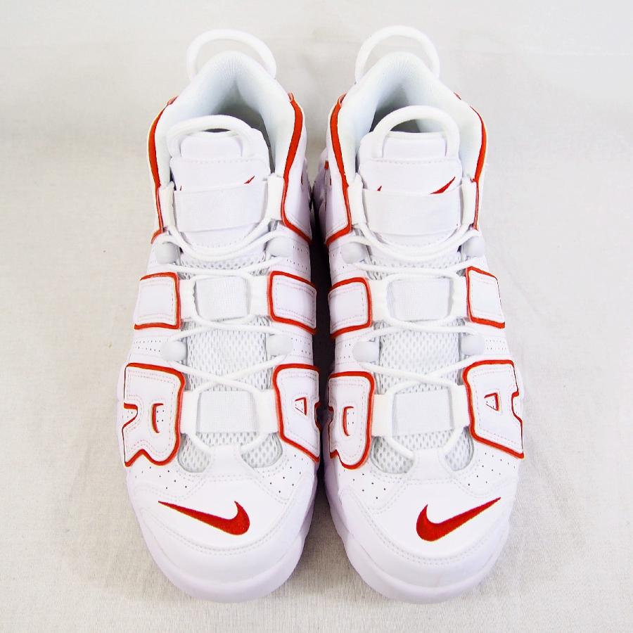 ナイキ エア モア アップテンポ 96 ホワイト バーシティーレッド メンズ スニーカー Nike Air More Uptempo 96 White Varsity Red 102 Take Off Online 通販 Yahoo ショッピング