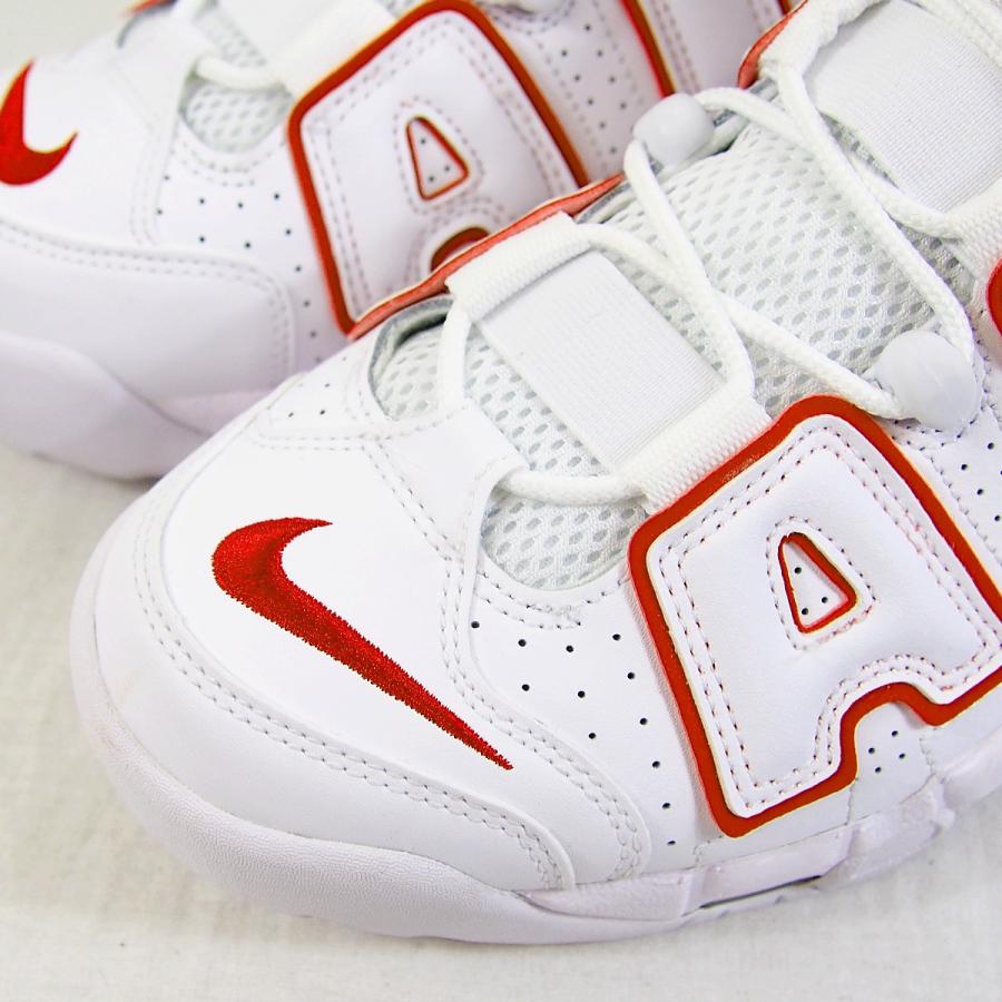 ナイキ エア モア アップテンポ 96 ホワイト バーシティーレッド メンズ スニーカー Nike Air More Uptempo 96 White Varsity Red 102 Take Off Online 通販 Yahoo ショッピング