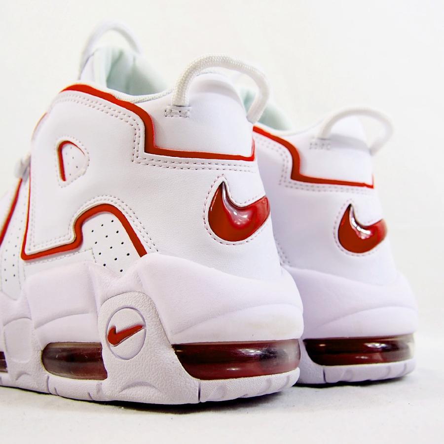 ナイキ エア モア アップテンポ 96 ホワイト バーシティーレッド メンズ スニーカー Nike Air More Uptempo 96 White Varsity Red 102 Take Off Online 通販 Yahoo ショッピング