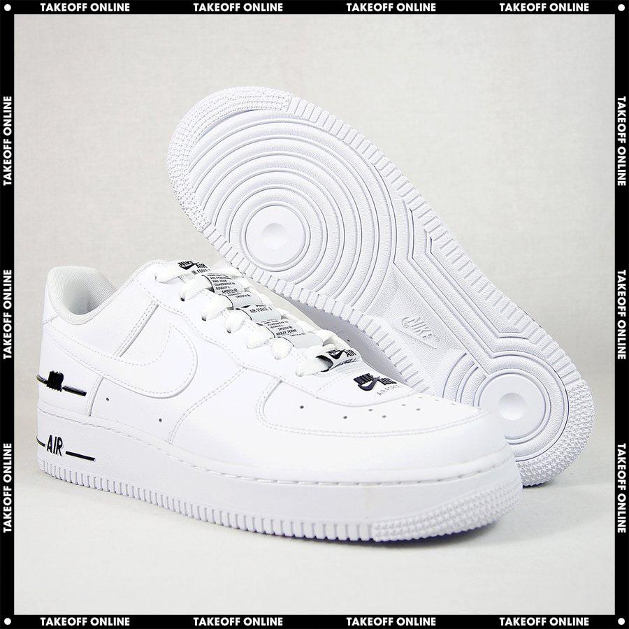 数量限定 特売 ナイキ エアフォースワン 07 エベレイト 3 ダブルエア ホワイト メンズ スニーカー Air Force 1 07 Lv8 3 Double Air White White Black 超人気の Staging Uneltemania Ro