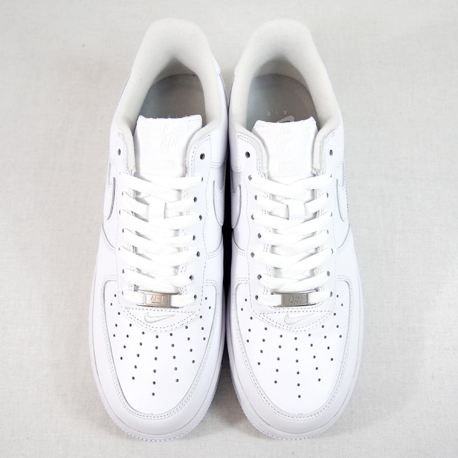 ナイキ エアフォース1 シュプリーム メンズ スニーカー ホワイト コラボモデル NIKE AIR FORCE 1 LOW / SUPREME WHITE/WHITE｜goldtakeoff7｜02