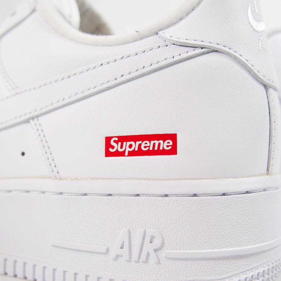 ナイキ エアフォース1 シュプリーム メンズ スニーカー ホワイト コラボモデル NIKE AIR FORCE 1 LOW / SUPREME WHITE/WHITE｜goldtakeoff7｜06