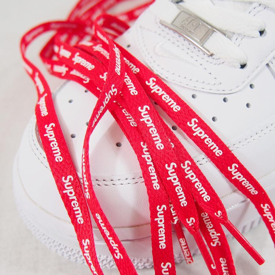 ナイキ エアフォース1 シュプリーム メンズ スニーカー ホワイト コラボモデル NIKE AIR FORCE 1 LOW / SUPREME WHITE/WHITE｜goldtakeoff7｜09