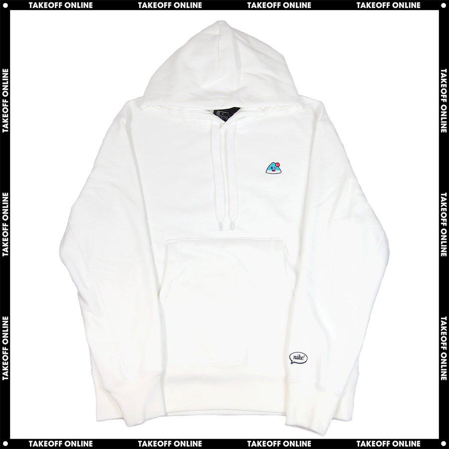 ナイキ エアモジ フーディ ホワイト メンズ パーカー Nike Air Moji Hoodie White Cz2340 100 Take Off Online 通販 Yahoo ショッピング