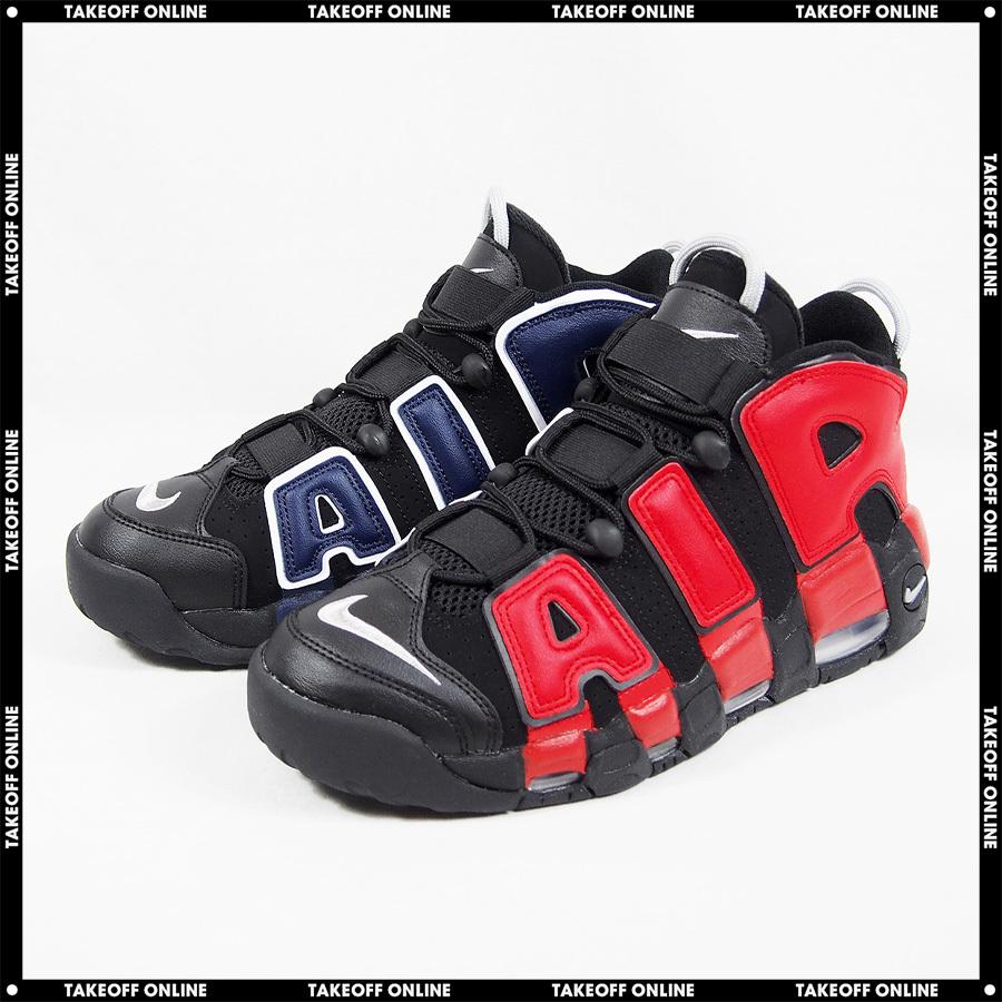 Nike Air More Uptempo 96 Black University Red Midnight Navy White メンズ レディース ナイキ エア モア アップテンポ 96 赤青 Dj4400 001 Take Off Online 通販 Yahoo ショッピング
