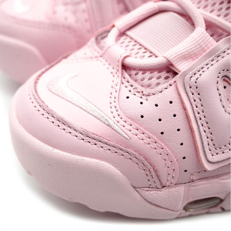 ナイキ スニーカー レディース エアモアアップテンポ ピンク フォーム/ホワイト NIKE WMNS AIR MORE UPTEMPO PINK FOAM/PINK FOAM-WHITE｜goldtakeoff7｜05