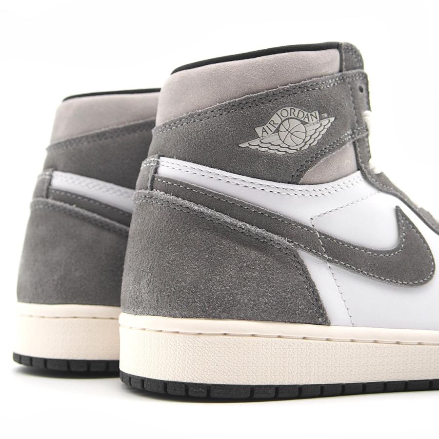 NIKE AIR JORDAN RETRO HIGH OG ”Washed Heritage" BLACK/FIRE RED-LIGHT SMOKE GREY-SAIL メンズ スニーカー ナイキ エアジョーダン1 ブラック グレー :dz5485-051:TAKE OFF ONLINE 通販 エアジョーダン AIR JORDAN 黒色 ブラック エアジョーダン
