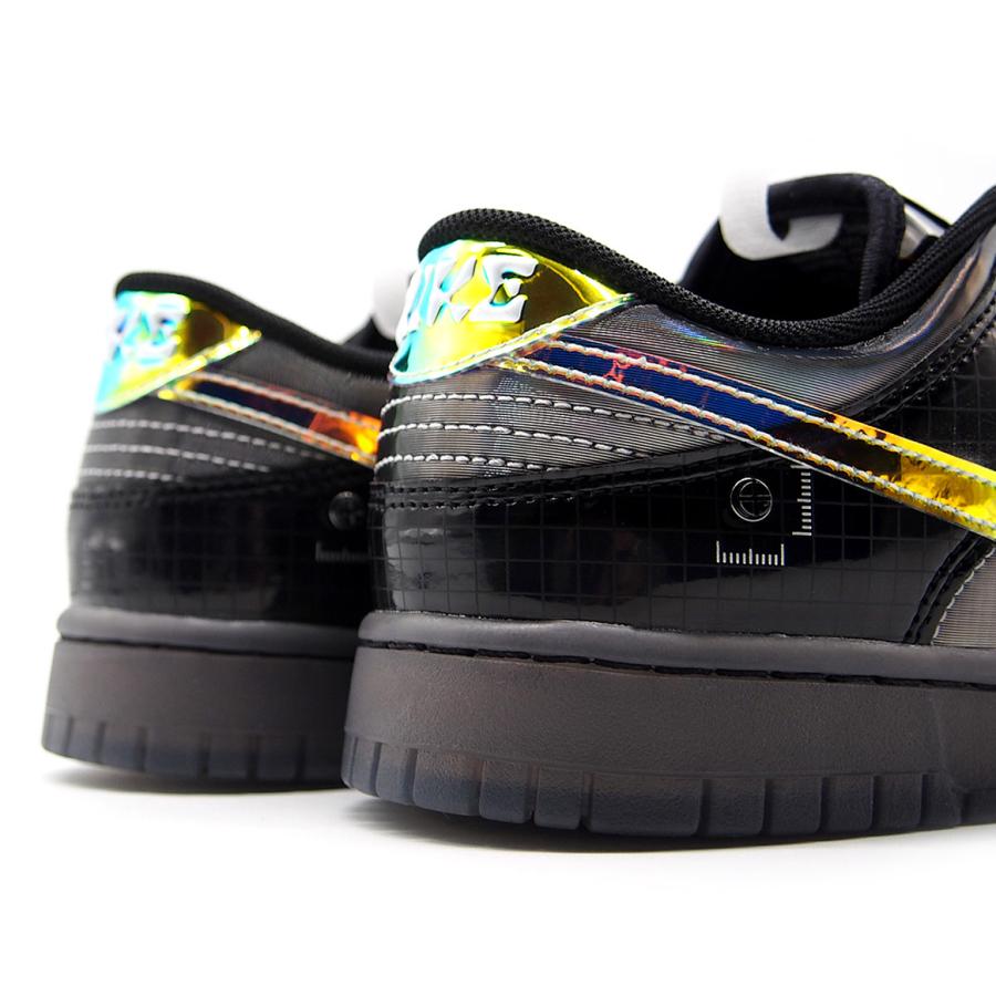 ナイキ スニーカー メンズ ダンク ロー レトロ "ハイパーフラット" ブラック NIKE DUNK LOW RETRO "HYPERFLAT" BLACK/BLACK-BLACK｜goldtakeoff7｜07